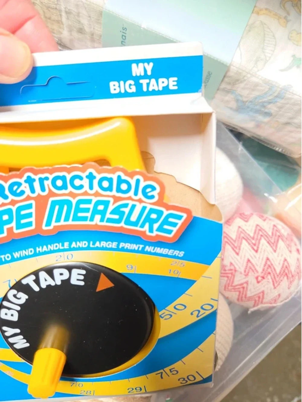 My big tape retractable tape measure